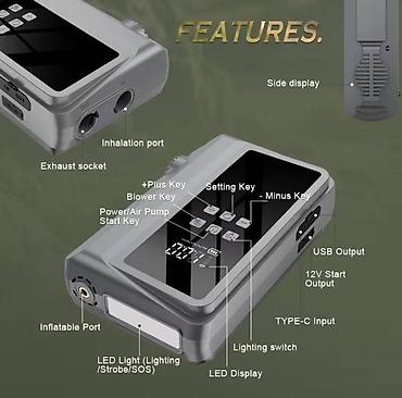 Alati za automobile: Multifunkcionalni starter za vozila 12 V sa ugrađenim — 3