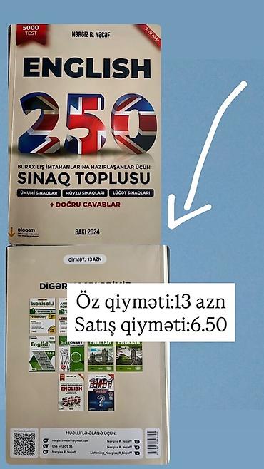 varli ata kasib ata: Məhsul: Abituriyentlər üçün hazırlıq kitabları və test topluları — 5
