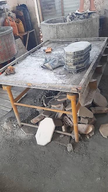 Производство брусчатки: Продаю мешалка 2шт выбра столь 1шт форма 2 вида по30кв лоток50шт — 7