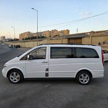 Mercedes-Benz: Mercedes‑Benz Vito 111 CDI, ağ rəngli miniven. rayonlar ve bakı — 1