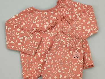 pomaranczowe body 86: Set for baby, 9-12 months, condition - Very good