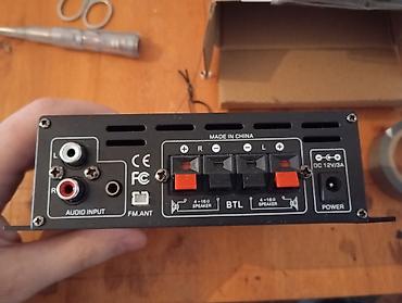 lil solid dual: TƏZƏ BTL HiFi Out Audio Amplifier 35azn 55azn 75azn AK-380 – — 4