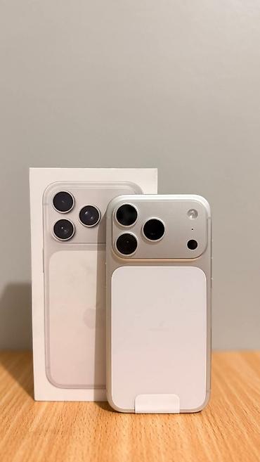 17 air: IPhone 17 Pro Max, 1 TB, Zəmanət, Simsiz şarj, Face ID — 3