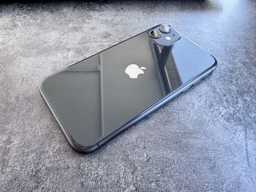 Apple iPhone: IPhone 11, Б/у, 64 ГБ, Черный