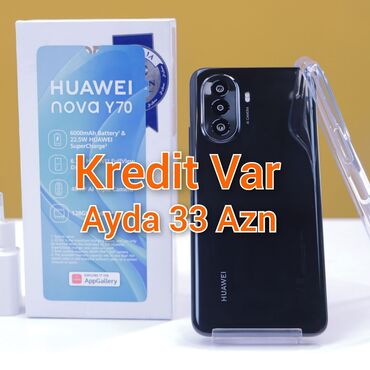 ucuz huawei telefonlar: Huawei Nova Y70, Kredit