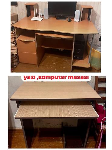 dırnag stolu: Ofis/iş masası - Material: laminat səthli taxta (məlumata əsasən — 1