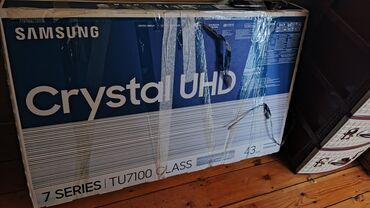 video maqnitafon: Б/у Телевизор Samsung 43" UHD (3840x2160)