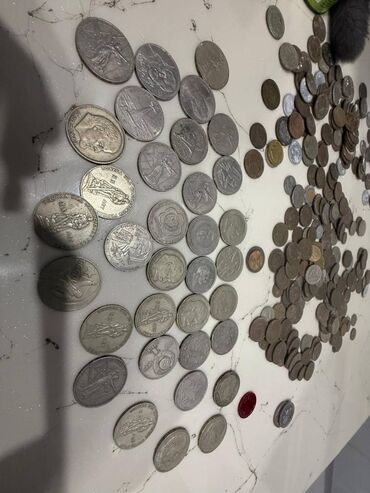Digər kolleksiyalar: Qedim Rus Imperiasindan, SSRI den qalma gepikler kohne amerika dollar