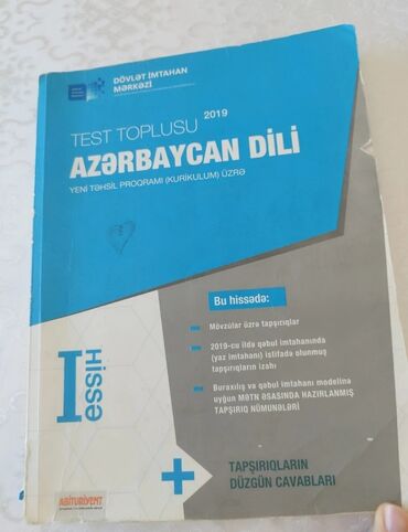 azərbaycan dili test toplusu 2 ci hissə pdf 2019: Azərbaycan dili test toplusu I hissə (içində işlənən yerlər var) - 2
