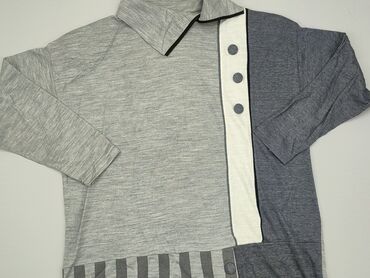 szara bluzki z długim rekawem: Блуза жіноча, M, стан - Хороший