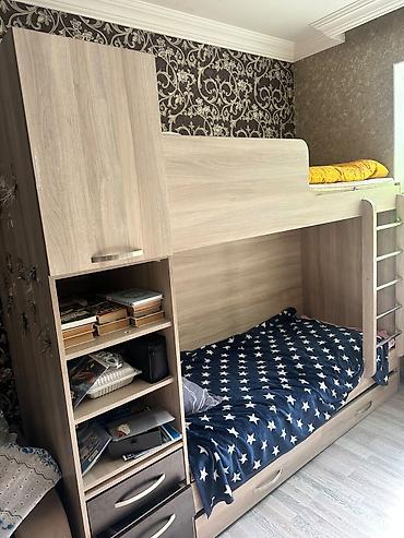 yeşikler: Oğlan və qız üçün, İşlənmiş, Çarpayı, Matrassız, Siyirməli, Laminat — 2