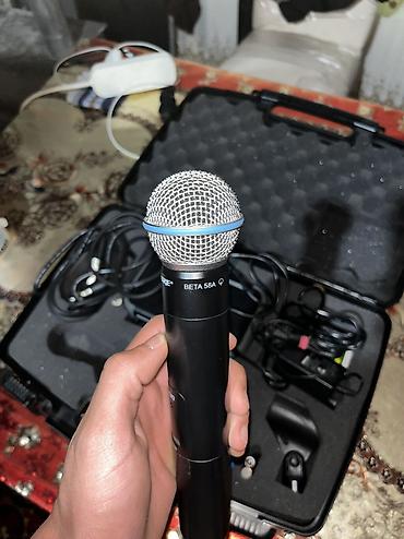 Səsgücləndiricilər, qulaqlıqlar və mikrofonlar: Shure PGX2 Beta 58A simsiz mikrofon dəsti - Mikrofon: Shure PGX2 — 4