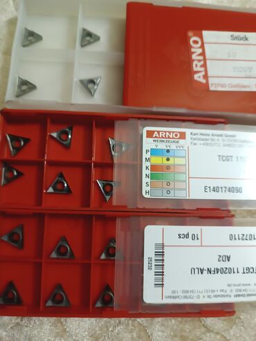 Digər alət dəstləri: Metal emalı üçün kəsici alətlər dəsti - Torna üçün karbid — 7