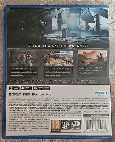 ps5 digital edition: PS5 Star Wars Jedi Survivor - 1 dəfə istifadə olunub. Həzi Aslanov — 2