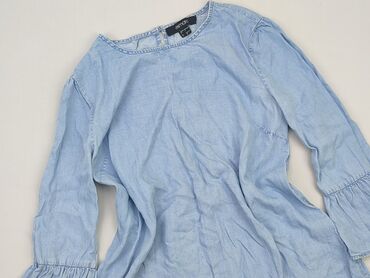 błękitna bluzki damskie: Блуза жіноча, Esmara, XS, стан - Дуже гарний