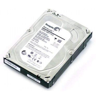 Жесткие диски, переносные винчестеры: Накопитель, Б/у, Seagate, HDD, 3 ТБ, 3.5", Для ПК