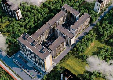аалам строй псо: 1 комната, 53 м², Элитка, 9 этаж, ПСО (под самоотделку)