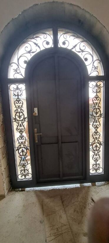 Həyət darvazaları: Seyf qapilari və Otaq qapıları istənilən ölçüyə və zövqə uyğun — 5