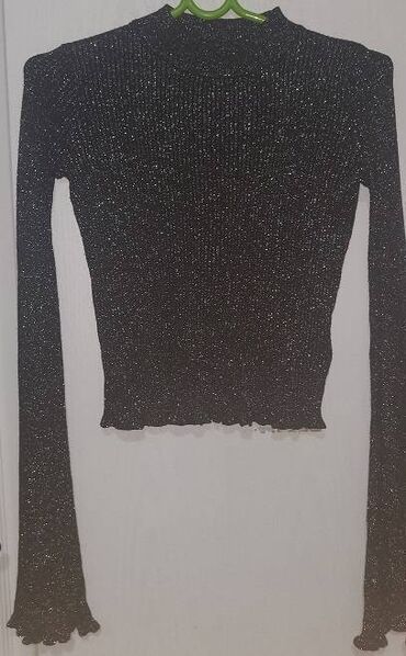 h m crne haljine: S (EU 36), Casual cut, Single-colored