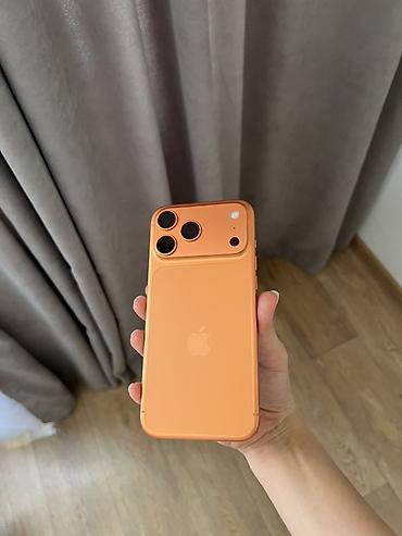 iphone 10plus: IPhone 17 Pro Max, Новый, 256 ГБ, Оранжевый, Зарядное устройство, Коробка, 100 % — 1