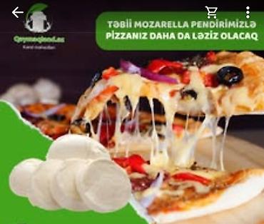 şimşek su cəni: Qaymaqland süd məhsulları – təbii pendir və yağ seçimi - Mozzarella — 2