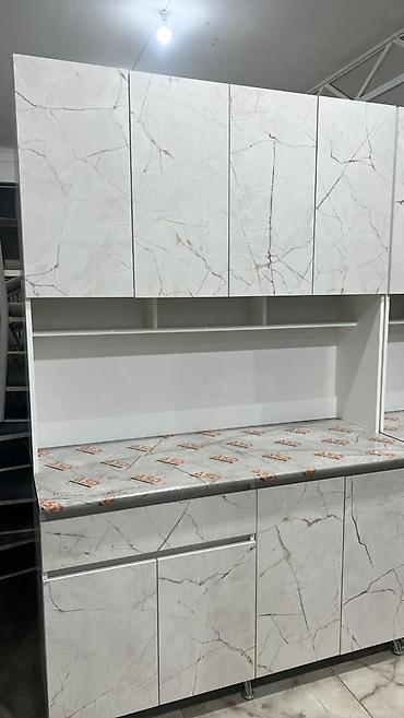 silver kitchen: Кухонный гарнитур, Новый, цвет - Серый, Бесплатная доставка — 3