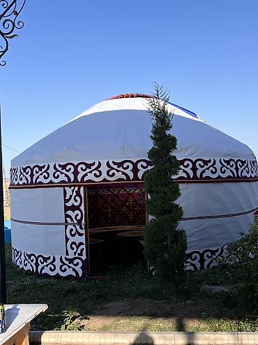 Боз үй: Боз үйлөр сатылат, Каркасы Металл, 75 баш, Диаметри: 5 метр — 4