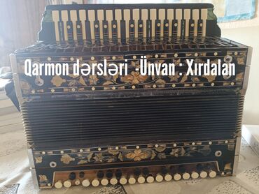 Paltar tikişi: Qarmon dərsləri – Ünvan: Xırdalan - Peşəkar qarmon təlimi: başlanğıc