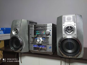 Динамики и колонки: Продаю недорого мощный SAMSUNG Twin Woofer музыкальный центр есть AUX