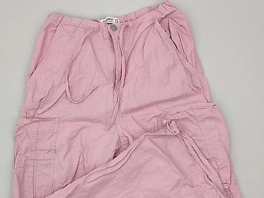 biale cargo bershka: PULL&BEAR, Spodnie cargo damskie, rozmiar XS — 1