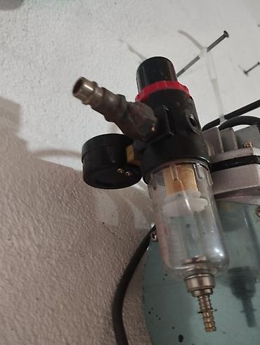 kompressorları: Profi-AirBrush “COMPACT I” aerograf kompressoru. Almaniyadan almisam — 3