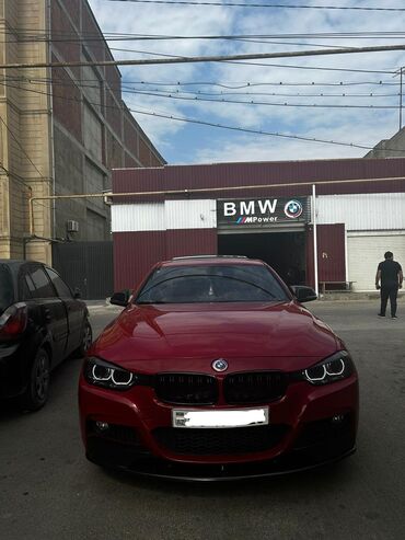 Vauxhall: BMW 3 Series sedan – qırmızı metallik rəng, M paketli aqressiv