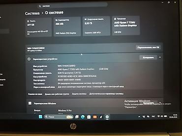 noutbuk hp: Yeni HP 15.6 ", AMD Ryzen 7, 512 GB, Ödənişli çatdırılma — 6