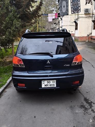 bmw ucun disklər: Barter Var 4gözlə Mitsubishi Outlander, 4WD, tünd mavi rəng — 6