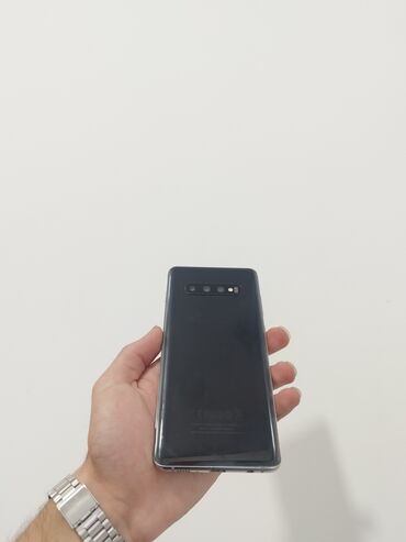 samsung x610: Samsung Galaxy S10, 128 GB, rəng - Qara, Düyməli, Barmaq izi