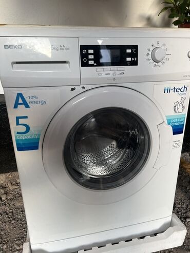 воскоплав картриджный: Кир жуучу машина Beko, Колдонулган, Автоматтык, 5 кг чейин, Толук өлчөм