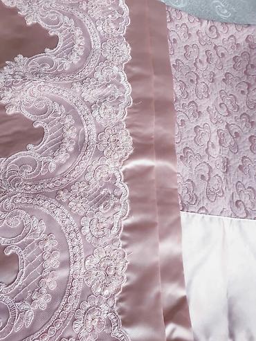 pastel dest: Nişantaşından alinib Zərif krujeva işləməli, pudra-çəhrayı rəngdə — 5