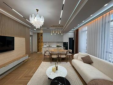 80: 3 комнаты, 80 м², Асанбай мкр Элитка, 10 этаж, Дизайнерский ремонт — 6