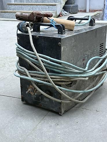 Alətlər: MMA (elektrodla əl qaynağı) aparatı - Güc mənbəyi: 220V və 380V giriş — 2
