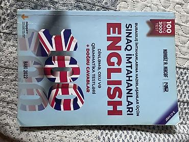 Testlər: Məhsul: “Sınaq imtahanları – English” hazırlıq kitabı Təsvir: - — 1