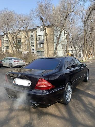 Mercedes-Benz: Mercedes-Benz S-Class: 2002 г., 5.8 л, Автомат, Бензин, Седан — 2