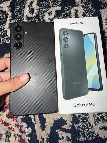 Техника и электроника: Samsung Galaxy A16, Б/у, цвет - Черный — 2
