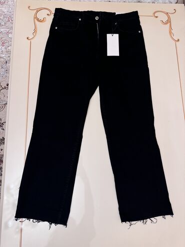 qadin paltolari: Şalvar, Zara, 2XL (EU 44), rəng - Qara