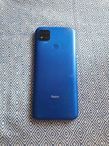 телефон режим 9: Redmi, Redmi 9C, Б/у, 64 ГБ, цвет - Синий, 2 SIM