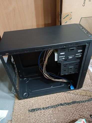 купить бу жесткий диск для пк: ПК корпусу, Колдонулган, DeepCool, түсү - Кара