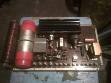 советские инструменты: Эл.плата для регулировки оборотов эл.двигателя на печатный станок