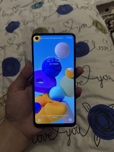 a03 core: Samsung Galaxy A21S, Б/у, 64 ГБ, цвет - Черный, 1 SIM, 2 SIM, eSIM