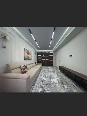 кывартира дом: 2 бөлмө, 60 кв. м, Элитка, 10 кабат, Евроремонт