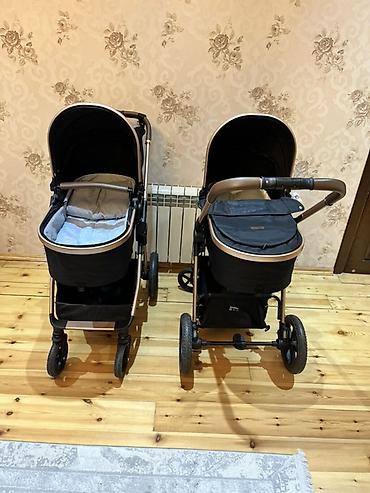 коляски для близнецов: Коляска для двойни, Kidilo, Б/у, Возраст: <1 месяца, Платная доставка, Самовывоз — 4