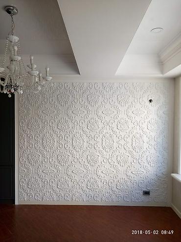 Штукатурка, шпаклевка: Отделочные работы под ключ — декоративные стены, багеты, потолки - — 24